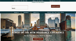 Desktop Screenshot of mtminsure.com